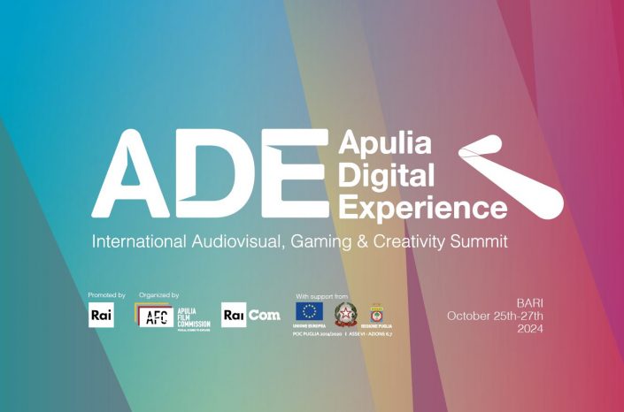 Dal 25 al 27 ottobre in Apulia Film House è in programma la seconda edizione di ADE - Apulia Digital Experience